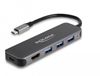 Delock 3 Port USB Hub and 4K HDMI output with USB Type-C™ connection and PD 85 Watt