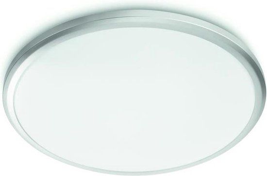Philips Twirly Plafondlamp - Grijs - 12W - Warm Wit Licht