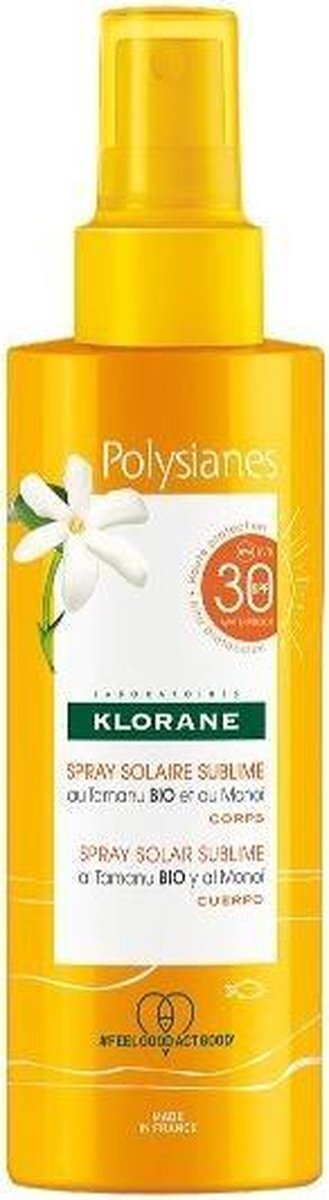 Klorane Polysianes Solar Spray Sublime Spf30 200ml