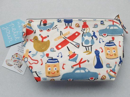 Petit Jour Paris Etui - Blikken Speelgoed - 21cm x 13cm - Kunststof - Geen personage - Div kleur