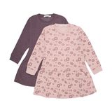 MINYMO Jurk rosa / oudroze / donkerroze