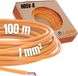 LAPP 4510093 H05V-K Schakeldraad - 1 x 1 mm² Oranje Kabel - 100 m
