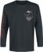 Godsmack Smoke Skull Heren Shirt met lange mouwen - zwart - S