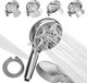Unyqoos® pommeau de douche de 5 pouces avec 9 fonctions
