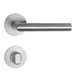 SOTECH THORE badkamer deurkruk set RVS geborsteld