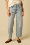 Sissy-Boy Blauwe mid waist barrel jeans