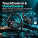 False DrPhone DualTune Draadloze Sport Oordoppen – Bluetooth 5.0 – TouchControl – VoiceControl – IPX5 – 24 Uur – Zwart