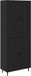 vidaXL Meuble haut Chêne noir 69,5 x 34 x 180 cm