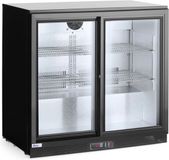 Arktic Backbar Koelkast - 197L - Zwart - Schuifdeuren