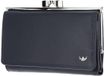 Golden Head Leren portemonnee Polo RFID Protect Bügelbörse 2157 Marineblau