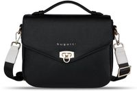 Bugatti Ella Classic Bag Black Saffiano Schoudertas