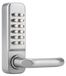 Serrure de porte à loquet - Serrure de clavier mécanique - Protection pratique par mot de passe - Alliage de zinc - Sûr et durable - Convient pour l'intérieur...