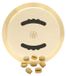 Laiton moule pour gnocchis de pommes de terre 23mm