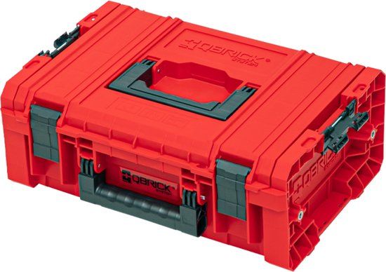 Qbrick System PRO Technik Case 2.0 RED ULTRA HD Gereedschapskoffer 450 x 332 x 171 mm 12 l stapelbaar IP54