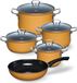 Riess set de 5 casseroles Orange R0558113