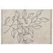 Beliani SAZLI Laagpolig Vloerkleed Beige Katoen 160 x 230 cm