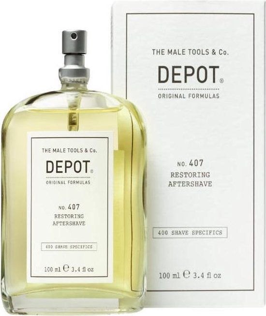 Depot - 407 Restoring Aftershave 100ml - Citrus-fruitig
