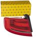 HELLA 2VA 009 686-111 Achterlicht - Gloeilamp - Buitenste deel ECE - links