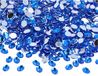 Decoratieve Acryl Decoratieve Edelstenen Ovaal Blauw 6 x 8 mm 5000 Stuks