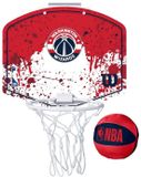 Wilson Team Mini Hoop Nba Wizards Set Met Bal En Mini Basketbalmand Veelkleurig