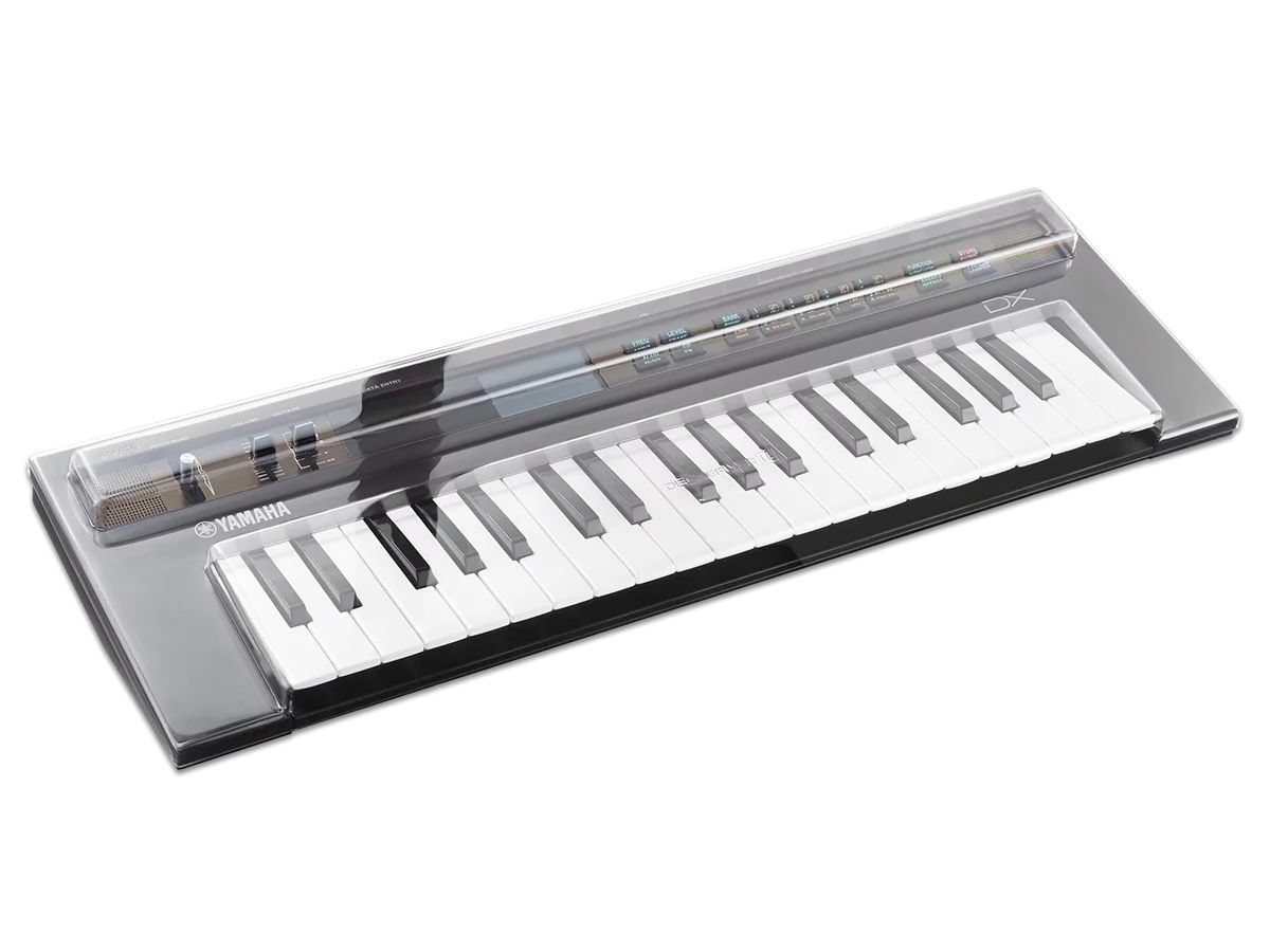 Decksaver Yamaha Reface Series Cover - Mixer/controller cover - Grey, Transparent