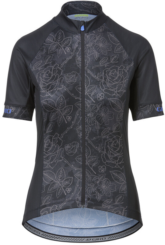 Giro Chrono Sport Jersey Dames, black floral