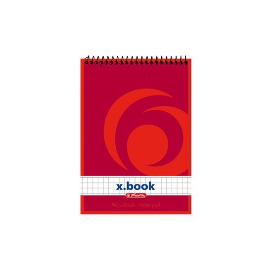 Herlitz 110635 schrijfblok & schrift A6 50 vel