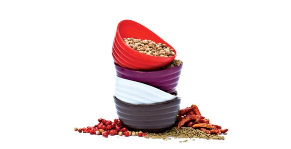 Siliconezone Dip Condiment Cup (Set of 4) - Multi Color - Silicone