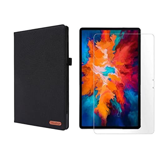 Lobwerk 2in1 Set voor Lenovo Tab P11 Pro TB-XJ706F 11.5 inch met Smart Tablet Case + Gehard Glas Beschermhoes