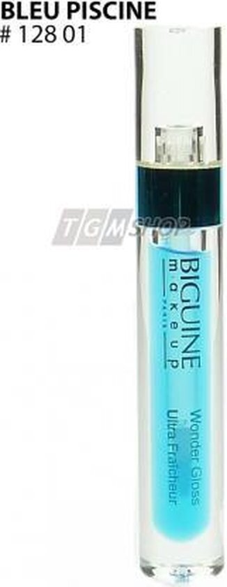 BIGUINE MAKE UP PARIS BIGUINE MAKE-UP PARIS - Wonder Gloss Ultra Fraicheur - Bleu Piscine - Lip gloss