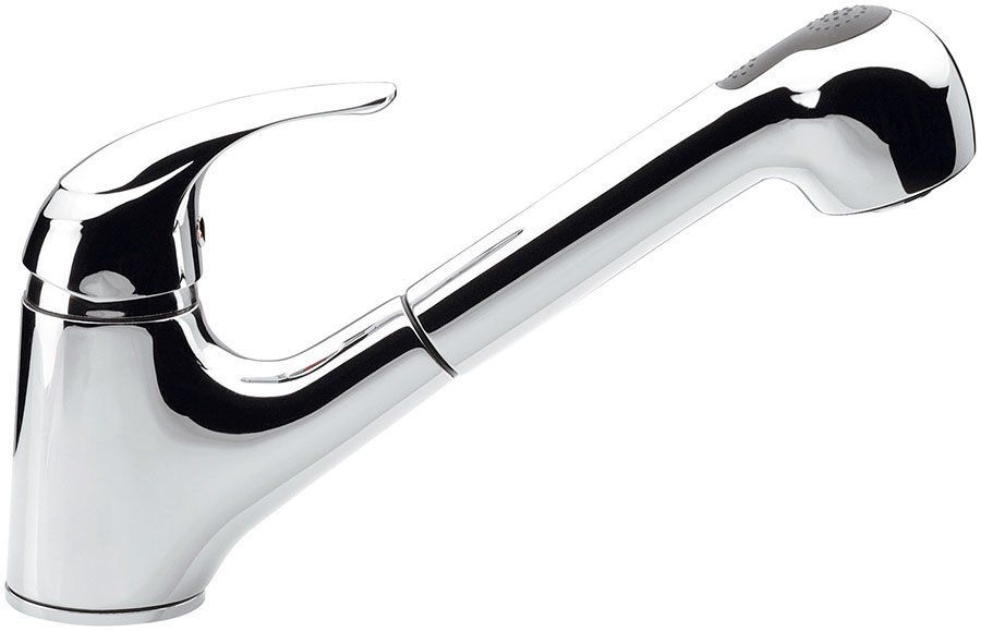 Sapho SALY Keukenmengkraan met uitschuifbare kraan, chroom