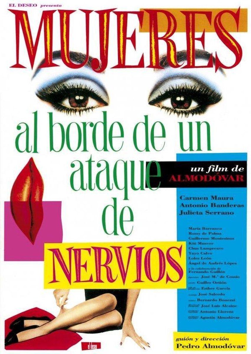 PIAS Nederland Mujeres al borde de un ataque de nervios (Women on the Verge of a Nervous Breakdown) - 5051083167932