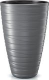 Prosperplast Plantenpot/bloempot Amazing - steengrijs - D37 x H58 cm