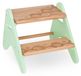 Omgoods - B. spaces Échelle pour enfants - Support en bois avec 2 marches