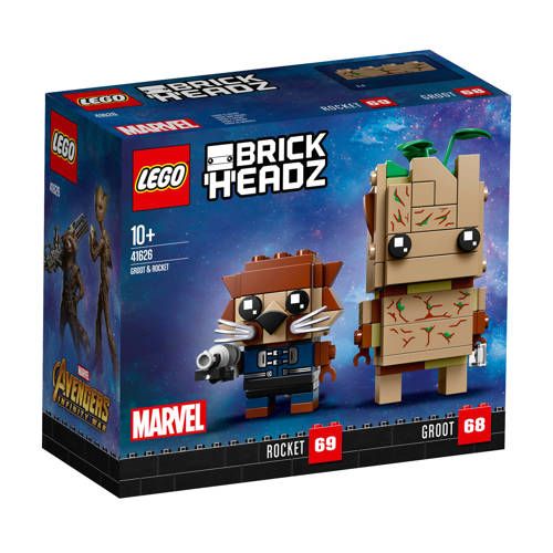 LEGO BrickHeadz Groot & Rocket 41626