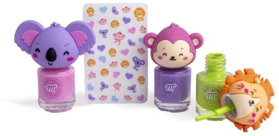 Martinelia My Best Friends - Nagellak Set voor Kinderen - Kleurrijk