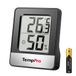ThermoPro TP49 Kleine digitale hygrometer, indoor kamerthermometer, temperatuurmonitor en vochtigheidsmeter voor comfort thuis en op kantoor, reptielenthermometer