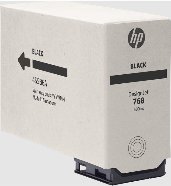 HP 768 500 ml zwarte inktcartridge voor DesignJet