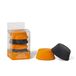 DECORA Carta da Forno 0339645 bakvormen, 50 x 32 mm, oranje en zwart, 75 stuks