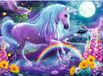 Ravensburger Puzzel, modèle enfant, 100 XXL pièces, licorne scintillante, 49 x 36 cm, à partir de 6 ans