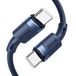 Joyroom S-1230N9 câble Type-C vers Type-C, PD60W/3A, 120 cm, bleu