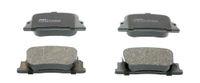 Ferodo FDB1686 Remvoeringset, schijfrem, 4 stuks | Compatibel met: TOYOTA CAMRY, CAMRY Stufenheck, PRIUS Liftback