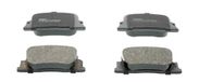 Ferodo FDB1686 Remvoeringset, schijfrem, 4 stuks | Compatibel met: TOYOTA CAMRY, CAMRY Stufenheck, PRIUS Liftback