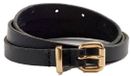 Levis Accessories Dillon Narrow Riem Zwart 90 cm Vrouw