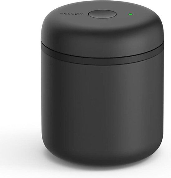 Fellow Products Atmos Vacuüm Voorraadbus - mat zwart staal - 700 ml