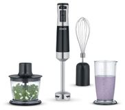 Merkloos Staafmixer accessoireset - 600 W - Traploze snelheid - Garde en hakmolen 0,5 L - Mixbeker 0,7 L