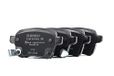Bosch BP1976 remblokken - achteras - ECE-R90-certificering - vier remblokken per set