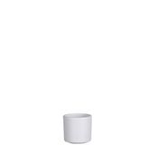 Mica Decorations Era pot rond wit relief h7xd7 cm