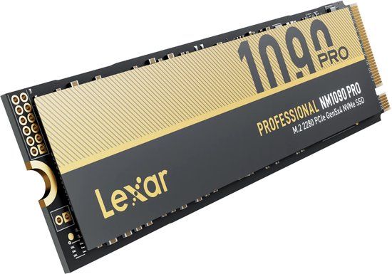 Lexar Professional NM1090 Pro 4TB SSD M.2 2280 PCI Express 5.0 x4 NVMe