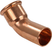 VSH Xpress gas koper pers insteekbocht 45° 28mm